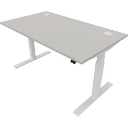 NowyStyl 810075394 Schreibtisch eModel 2.0 140x80 ws/platinum