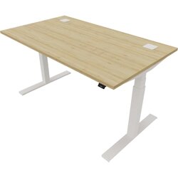 NowyStyl 810075379 Schreibtisch eModel 2.0 140x80 ws/nat country beech