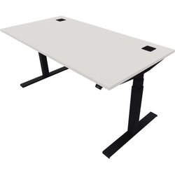 NowyStyl 810075601 Schreibtisch eModel 2.0 160x80 sw/weiß