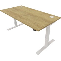 NowyStyl 810075570 Schreibtisch eModel 2.0 160x80 ws/nat hickory