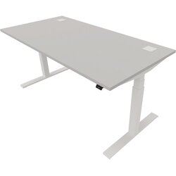 NowyStyl 810075594 Schreibtisch eModel 2.0 160x80 ws/platinum