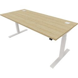 NowyStyl 810075779 Schreibtisch eModel 2.0 180x80 ws/nat country beech