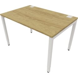 NowyStyl 810074270 Schreibtisch manuell 120x80 ws/nat hickory