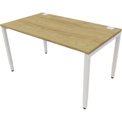 NowyStyl 810074470 Schreibtisch manuell 140x80 ws/nat hickory