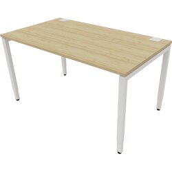 NowyStyl 810074479 Schreibtisch manuell 140x80 ws/nat country beech