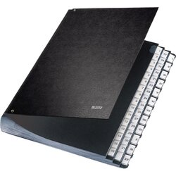 Leitz 58440095 Pultordner DIN A4 44Fächer Hartpappe schwarz