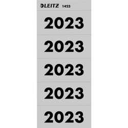 Leitz 14230085 Jahresschild 2023 grau 100 St./Pack.