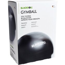 BLACKROLL GYMBALL 65 Gymnastikball schwarz 