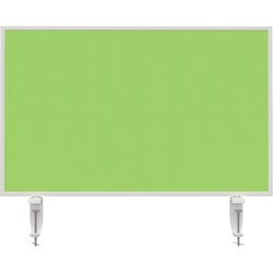 magnetoplan® 1108005 Tischtrennwand VarioPin 800x500mm grün