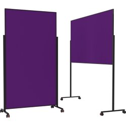 magnetoplan® 1181211 Moderationstafel VarioPin Filz sw/violett