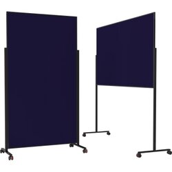 magnetoplan® 1181214 Moderationstafel VarioPin Filz sw/dunkelblau