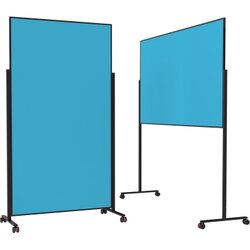 magnetoplan® 1181204 Moderationstafel VarioPin Filz sw/türkis