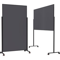 magnetoplan® 1181201 Moderationstafel VarioPin Filz sw/grau