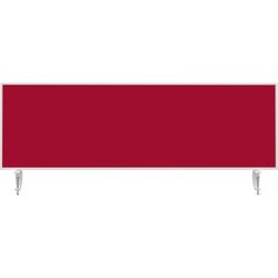 magnetoplan® 1116006 Tischtrennwand VarioPin 1.600x500mm rot