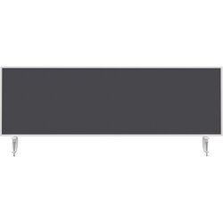 magnetoplan® 1116001 Tischtrennwand VarioPin 1.600x500mm grau