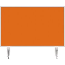 magnetoplan® 1108044 Tischtrennwand VarioPin 800x500mm orange