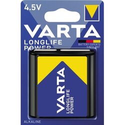 Varta 04912121411 Batterie Longlife Power 3LR12 4,5V 5.900mAh