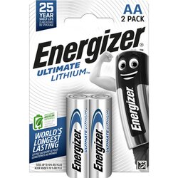 Energizer® E301535200 Batterie Ultimate Lithium   AA Mignon L91 2St