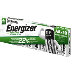 Energizer® E300626803 Akku Recharge PowerPlus 2000 mAh AA /HR6 10 St.