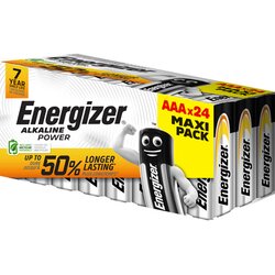 Energizer® E303271700 Batterie Alkaline Power AAA 24 St./Pack.