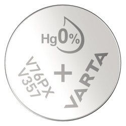 Varta 357 101 111 Knopfzelle High Drain V357 Uhrenzelle 1,55V 143mAh