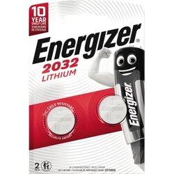 Energizer® E301021402 Knopfzelle CR 2032 Lithium 2 St./Pack.