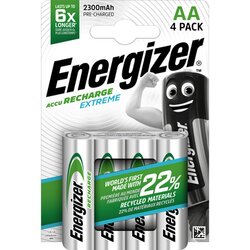 Energizer® E300624600 Akku Recharge Extreme AA/HR6 4 St./Pack.