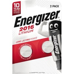 Energizer® E301021902 Knopfzelle CR 2016 Lithium 2 St./Pack.
