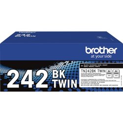 Brother TN242BKTWIN Toner 2.500Seiten schwarz 2 St./Pack.