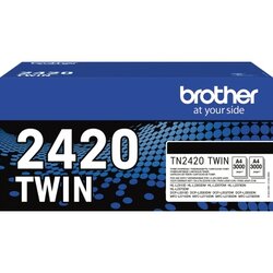 Brother TN2420TWIN Toner 3.000Seiten schwarz 2 St./Pack.