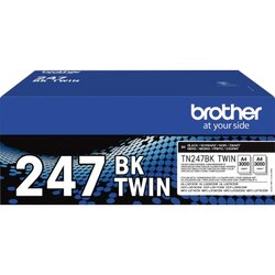 Brother TN247BKTWIN Toner 3.000Seiten schwarz 2 St./Pack.