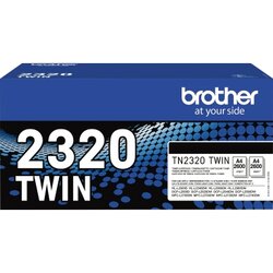 Brother TN2320TWIN Toner 2.600Seiten schwarz 2 St./Pack.