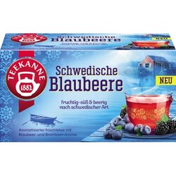 Teekanne 7502 Tee Schwedische Blaubeere 20 St./Pack.