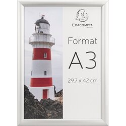 Exacompta 8394358D Wandplakatrahmen A3 Aluminium/Acryl