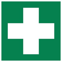 Neutralware 490274300 Hinweisschild Erste Hilfe  sk 200x200mm 