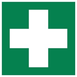 Neutralware 490274000 Hinweisschild - Erste Hilfe sk 150x150mm