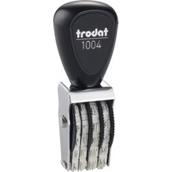 trodat® 54112 Datumstempel Classic 12x3mm silber
