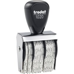 trodat® 54223 Datumstempel Classic 5x32mm silber
