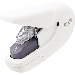 PLUS Japan 31145 Heftgerät klammerlos weiß 