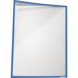Ultradex 889007 Infotasche DIN A4 magnetisch blau 5 St./Pack