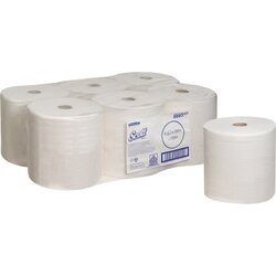 Scott® 6665 Handtücher PERFORMANCE 200mx20cm ws 6 St./Pack
