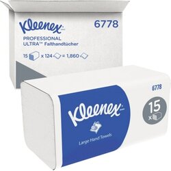 Kleenex® 6778 Papierhandtuch Ultra Interfold 2lg 31,5x21,5cm 15x124Bl.