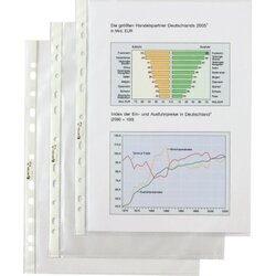 Hetzel 22464490 Prospekthülle Economic DIN A4 100 St./Pack.
