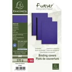 Exacompta 2790C Einbanddeckel Evercover A4 blau 100St.