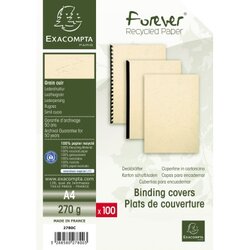 Exacompta 2780C Einbanddeckel Evercover A4 elfenbein 100St.