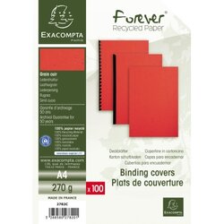 Exacompta 2782C Einbanddeckel Evercover A4 rot 100St.