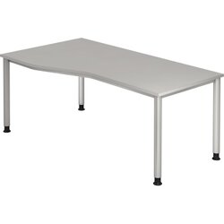 Hammerbacher VHS18/5/S Schreibtisch 180x100cm grau 