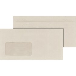 MAILmedia 30005366 Briefumschlag DL sk mF gr 1.000 St./Pack.