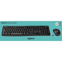 Logitech Tastatur-Maus-Set MK270