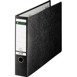 Leitz 10730000 Ordner DIN A3 quer 77mm Pappe schwarz